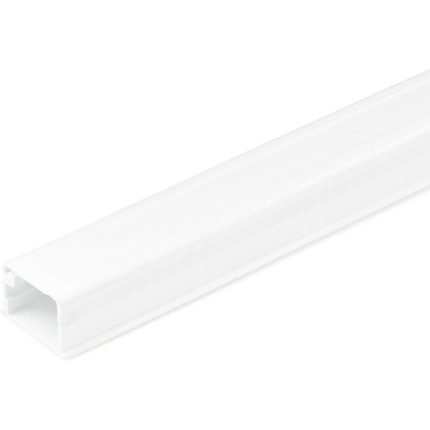 StarTech.com Cable Management Raceway with Adhesive Tape/Cover 3/4"(19mm)W x 1/2"(13mm)H x 6ft(1.8m)length, Network Cord Hider, UL Listed